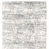 2' X 8' Ivory And Gray Abstract Strokes Runner Rug