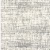 10' X 13' Ivory And Gray Abstract Strokes Area Rug