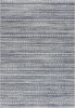 2' X 4' Navy Blue Decorative Stripes Area Rug