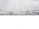 2' X 6' Navy And Beige Distressed Vines Area Rug