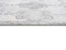 2' X 10' Gray Distressed Trellis Pattern Runner Rug