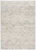 2' X 5' Ivory Abstract Area Rug