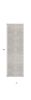13' Runner Grey Abstract Power Loom Runner Rug