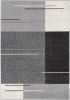 4' X 6' Gray Modern Geometric Area Rug