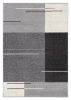 5' X 8' Gray Modern Geometric Area Rug