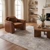 4' X 6' Gray Metro Modern Abstract Area Rug