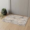 3' X 5' Beige Abstract Dhurrie Area Rug