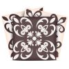 6" X 6" Light Brown And White Mosaic Peel And Stick Removable Tiles