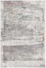8' X 11' Gray Abstract Irregular Blocks Area Rug
