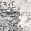 2' X 8' Gray Mod Distressed Strokes Runner Rug