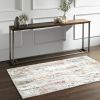 4' X 6' Gray Abstract Pattern Area Rug