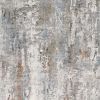 4' X 6' Gray Abstract Pattern Area Rug