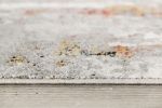 5' X 8' Gray Abstract Pattern Area Rug