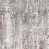 8' X 11' Gray Abstract Pattern Area Rug