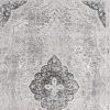 5' X 8' Gray Distressed Decorative Area Rug