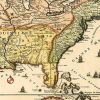 Vintage 1773 Map Of British Empire In North America Unframed Print Wall Art