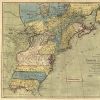 Vintage 1652 Map Of Early North America Unframed Print Wall Art