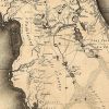 24" X 28" C1823 Early Map Of Florida  Vintage  Poster Wall Art