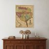 20" X 24" Texas And Surroundings C1837 Vintage Map Poster Wall Art