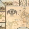 20" X 28" Map Of Tombstone Mining District Vintage Travel Poster Wall Art