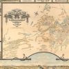 18" X 24" Map Of Tombstone Mining District Vintage Travel Poster Wall Art