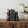 Metallic Tone Grizzly Bear Bookends