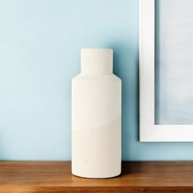 Two Toned Textured Ceramic Vase