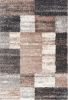 7' X 9' Beige Modern Blocks Area Rug