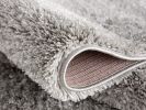 5' X 8' Ivory Modern Solid Shag Area Rug