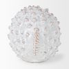 Off White Puffer Fish Sculpture