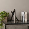 Petite Black Metal Geometric Decor Piece