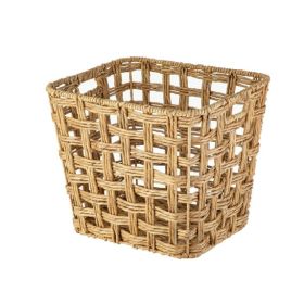 Extra Large Hyacinth Twist Storage Basket with Handles