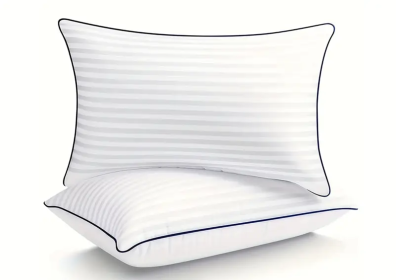 Bed Pillows Stripe, 1pack (Option: 51x71cm)