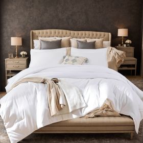 Polyester Brushed Single Quilt Core, Dot Quilting, Microfiber Filling, Suitable For All Seasons, Down Quilt Alternative, Breathable And Warm,CPC (Option: 229cmX229cm 2pcs)