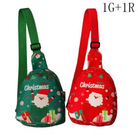 Christmas Purse Cute Sling Backpack (Option: C)
