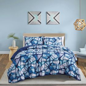 3pc Bedspread Set: 1 Comforter, 2 Pillow Shams - King (Option: 12380104)