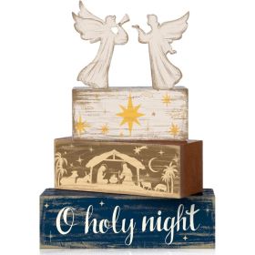 4 Pack Christmas Angel Table Decorations, Festive Holiday Angel Figurines For Tabletop, Mantel, Shelf, Dining Room & Home Decor (Option: Multi)