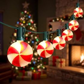 10.5-Foot Christmas Candy Cane String Lights With 10 Ultra-Bright LED Lights For Indoor And Outdoor Holiday Decorations (Option: Candy Cane)
