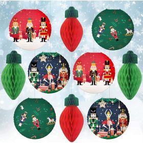 10 Pack Hanging Christmas Decorations For Indoor Holiday Decor (Option: Multi)